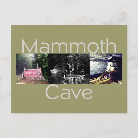 ABH Mammoth Cave Postkarte (Vorderseite)