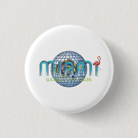 ABH Miami World's Fair 2035 Button (Vorderseite)