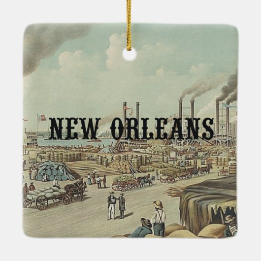 ABH New Orleans Keramikornament (Rückseite)