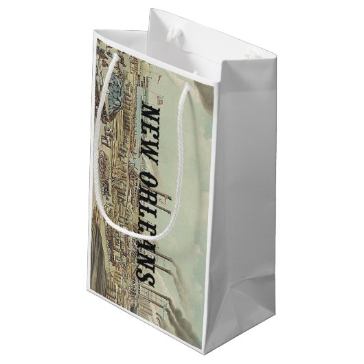 ABH New Orleans Kleine Geschenktüte (Rückseite Schrägansicht)