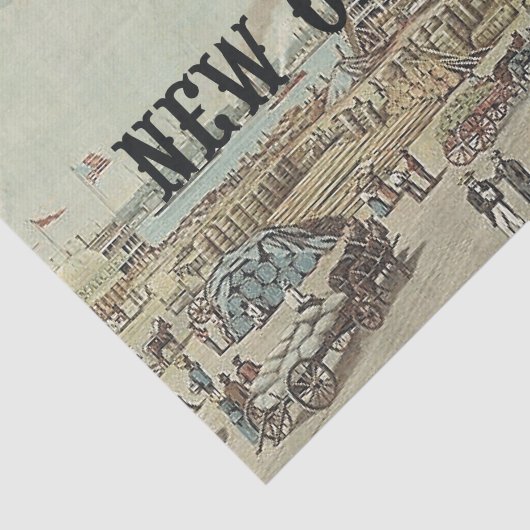 ABH New Orleans Seidenpapier (Ausschnitt)