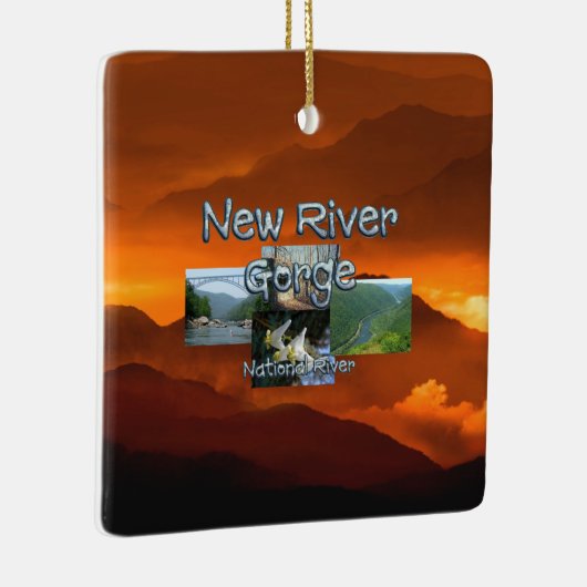 ABH New River Gorge Keramikornament (Rechts)