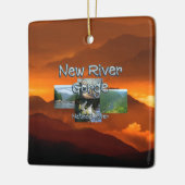 ABH New River Gorge Keramikornament (Links)
