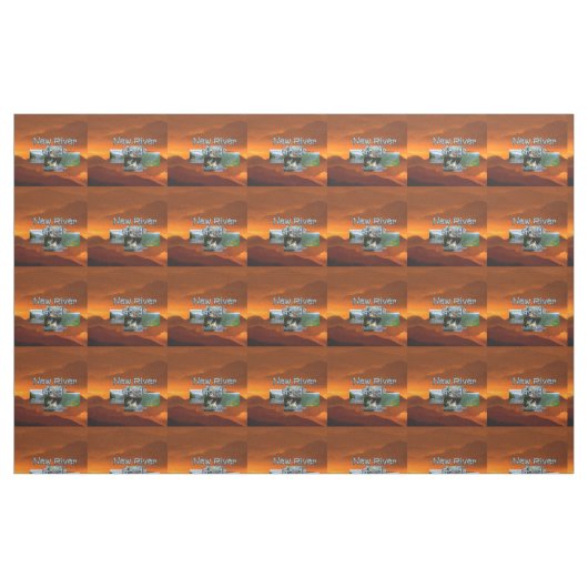 ABH New River Gorge Stoff (Fat Quarter (45,7 x 55,9 cm))