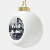 ABH Pearl Harbor Keramik Kugel-Ornament (Rechts)