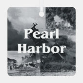 ABH Pearl Harbor Metal Ornament Aus Metall (Rückseite)