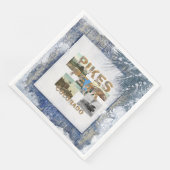 ABH Pikes Peak Paper Dinner Napkins Serviette (Ecke)
