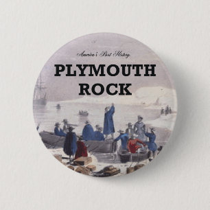 ABH Plymouth Rock Button