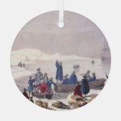 ABH Plymouth Rock Glass Ornament (Rückseite)