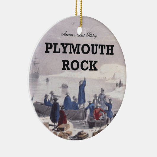 ABH Plymouth Rock Keramik Ornament (Rechts)