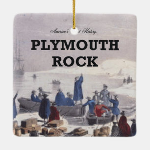 ABH Plymouth Rock Keramikornament