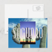 ABH Saguaro Postkarte (Vorne/Hinten)