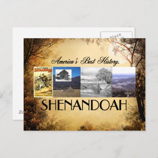 ABH Shenandoah Postkarte (Vorne/Hinten)
