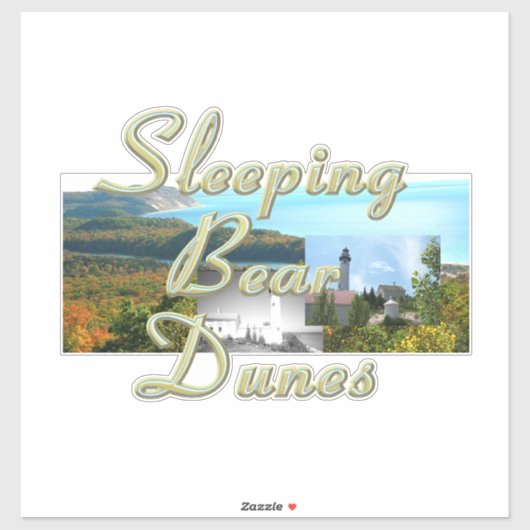 ABH Sleeping Bear Dunes Aufkleber (Blatt)