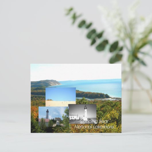 ABH Sleeping Bear Dunes Postkarte (Stehend Vorderseite)