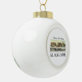 ABH St Augustine Keramik Kugel-Ornament (Links)