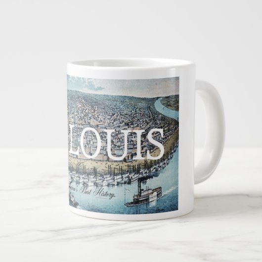 ABH St. Louis Zugang Jumbo-Tasse (Vorderseite Rechts)