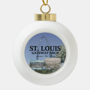 ABH St. Louis Zugang Keramik Kugel-Ornament