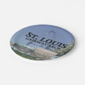 ABH St. Louis Zugang Pappteller (Schrägansicht)