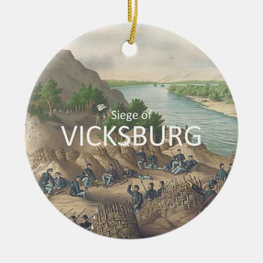 ABH Vicksburg Keramik Ornament (Vorne)