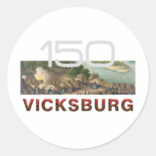 ABH Vicksburg Runder Aufkleber