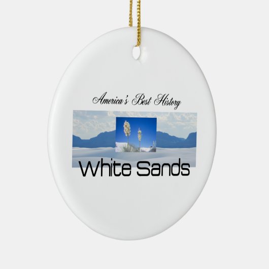 ABH Weiß-Sande Keramik Ornament (Rechts)