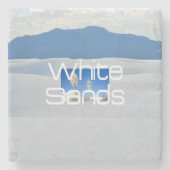 ABH Weiß-Sande Steinuntersetzer (Vorderseite)