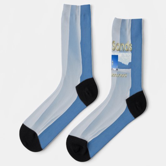 ABH White Sands Nationalpark Socken (Linkes Detail)