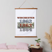 ABH Winchester Wandteppich Mit Holzrahmen (Schlafzimmer)