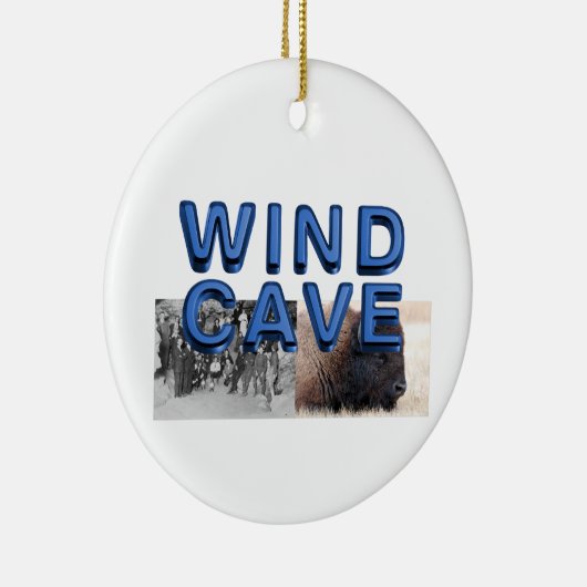 ABH Wind Cave NP Keramik Ornament (Rechts)