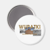 ABH Wupatki NM Magnete Magnet (Vorderseite/Rückseite)