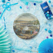 ABH zivile Kriegs-Schlachtfeld-Bewahrung Pappteller (Party)