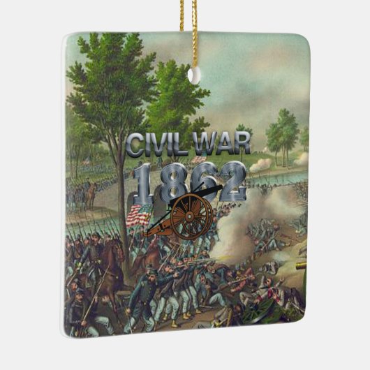 ABH ziviler Krieg 1862 Keramikornament (Rechts)