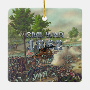 ABH ziviler Krieg 1862 Keramikornament