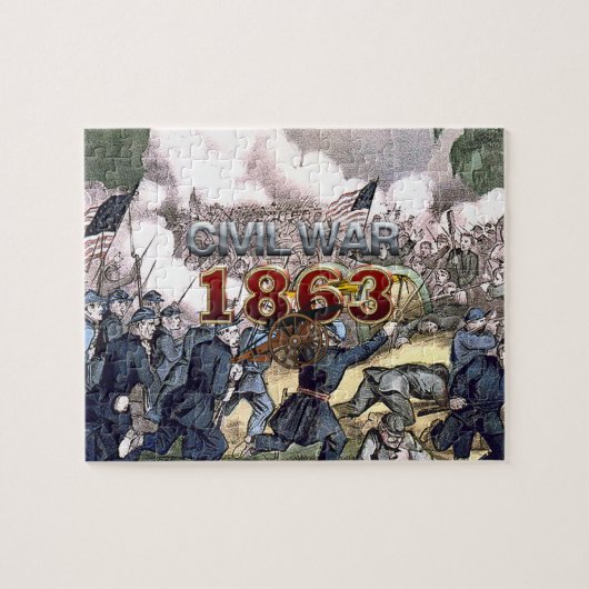 ABH ziviler Krieg 1863 Puzzle (Horizontal)