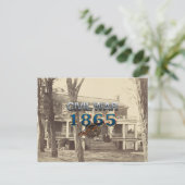 ABH Ziviler Krieg 1865 Postkarte (Stehend Vorderseite)