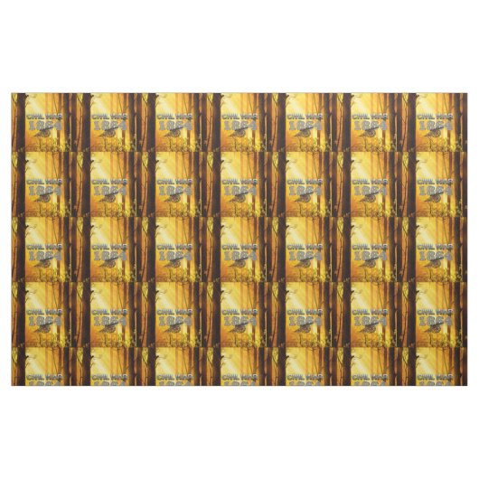 ABH ziviler Krieg Stoff (Fat Quarter (45,7 x 55,9 cm))