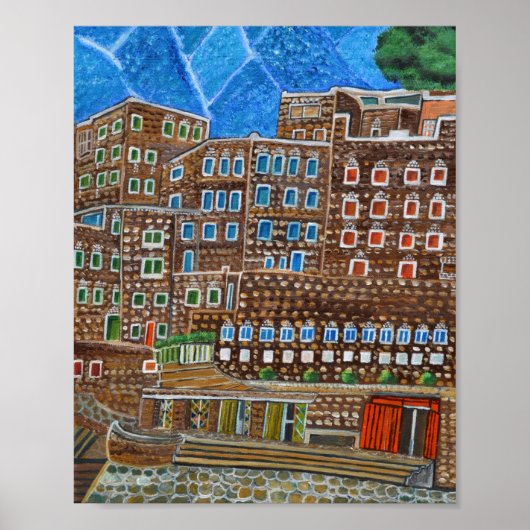 Abha, Saudi-Arabien Poster (Vorne)