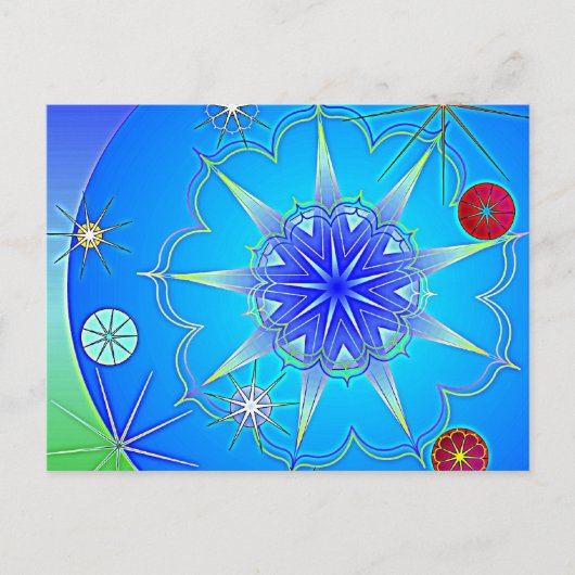 AbhaKönigreich3 Postkarte (Vorderseite)