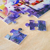 Abhang-griechisches Stadtpuzzlespiel Puzzle (Seite)