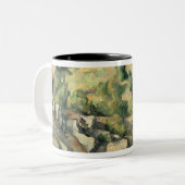 Abhang Pauls Cezanne | in Provence, c.1886-90 Zweifarbige Tasse (Vorderseite Links)