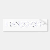 ABHÄNGIG AUTOAUFKLEBER (Vorne)