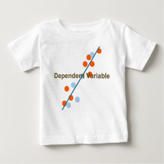 abhängige Variable Baby T-shirt