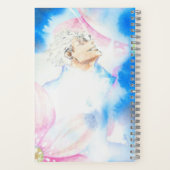 Abhängigkeit in Licht und Blume Notizblock (Rückseite)