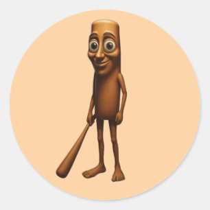 Abhängigkeitsangabe Runder Aufkleber