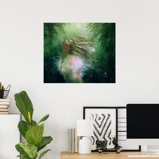 abheben poster (Heimbüro)