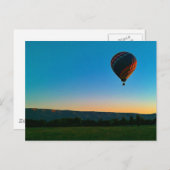 Abheben Postkarte (Vorne/Hinten)