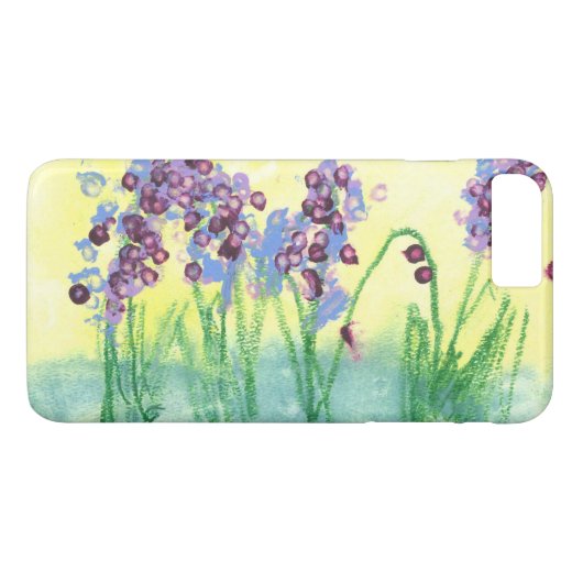 Abhi Blumen-Garten Case-Mate iPhone Hülle (Rückseite (Horizontal))