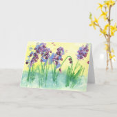 Abhi Blumen-Garten Karte (Gelbe Blume)