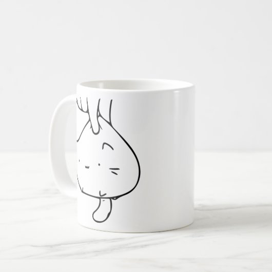 Abholkatze Kaffeetasse (Vorderseite Links)